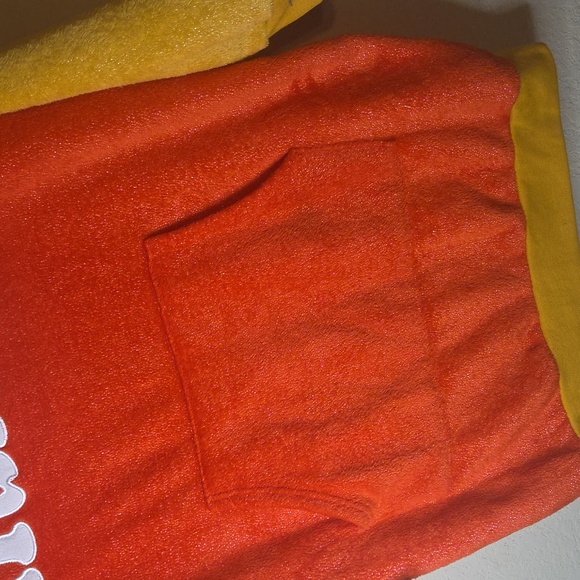 Disney Winnie The Pooh "Hunny"  Hooded Sleepwear Lounger Sz M (8-10) - Picture 5 of 6